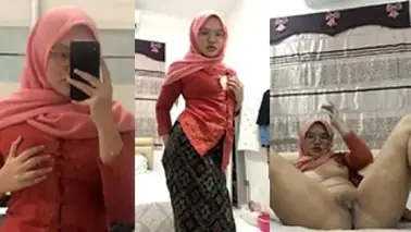 ABG Jilbab Pink Colmek Nikmat Mulus Viral Indo Panas